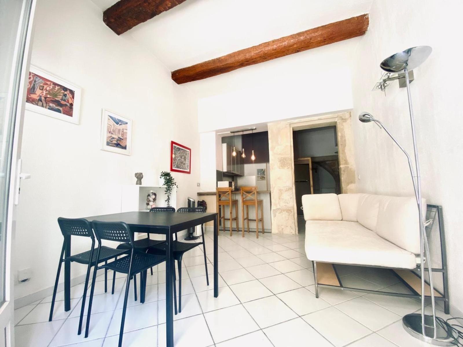 Charmant T2 37M2 - Agora Ecusson Montpellier Dış mekan fotoğraf
